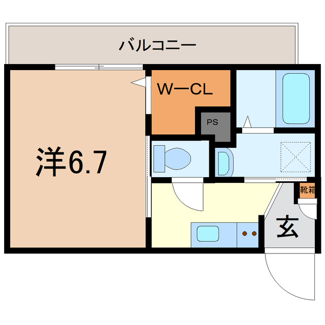 【アール柚木の間取り】