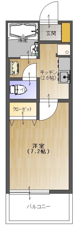 アーバンビューの間取り