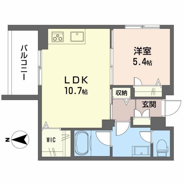 シャーメゾン板屋の間取り