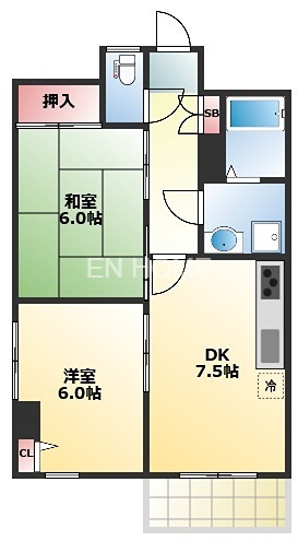 メゾンド・ヤンの間取り