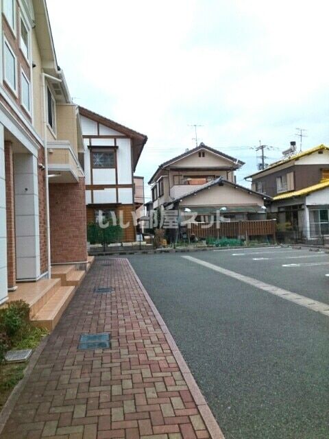 【八代市松崎町のアパートの駐車場】