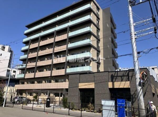 柏市旭町のマンションの建物外観