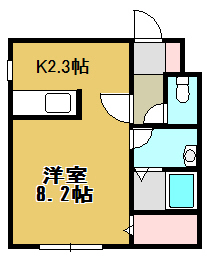 アンダーズ恵庭駅前の間取り