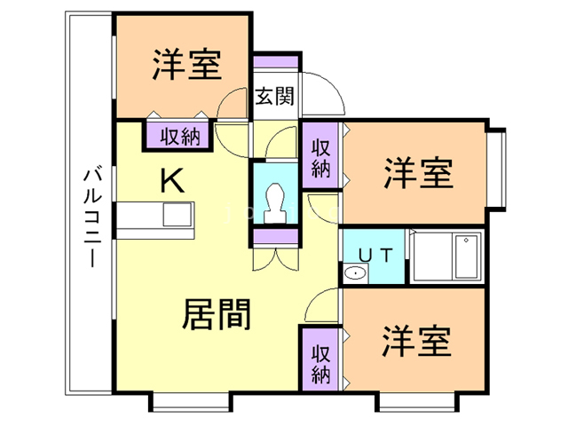 【新世紀マンションの間取り】