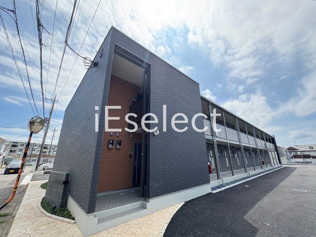 建物外観　新築の家具家電付きのお部屋です♪