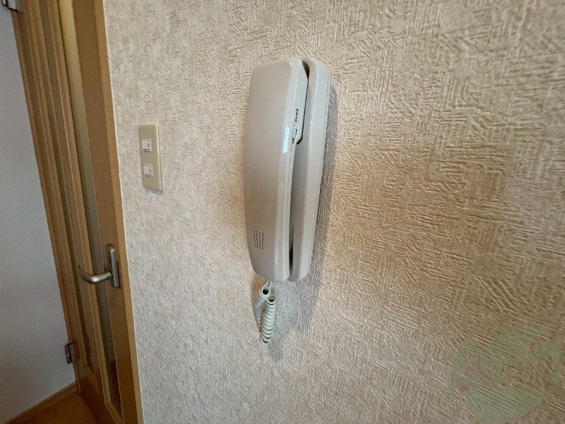 セキュリティ　インターホンは通話ができるので急な訪問があっても安心です
