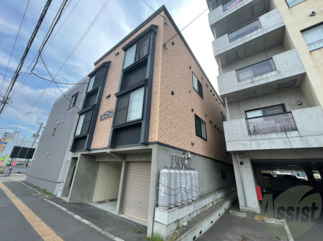 建物外観　札幌市東区北１６条東「ボヌールＮ１６」