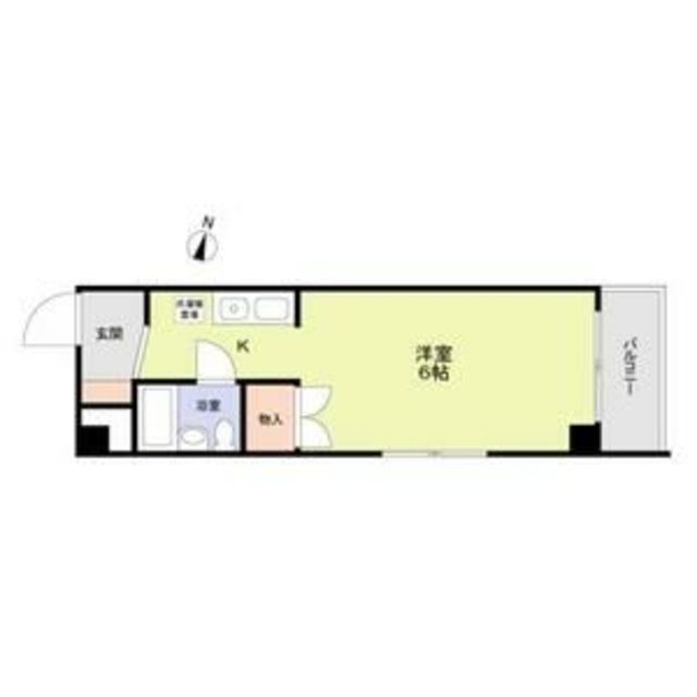 レジデンスノヴァ南麻布の間取り