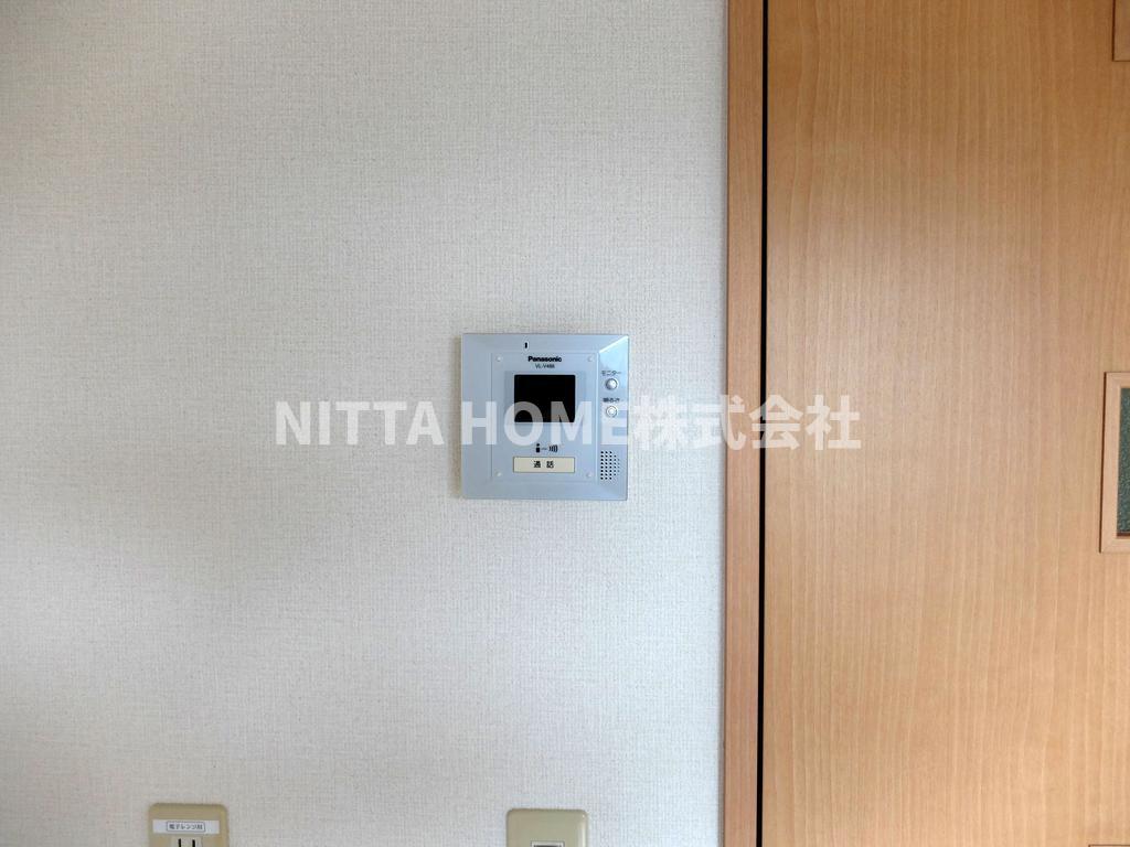 セキュリティ　女性の方にも嬉しいTVインターホン(^o^)丿