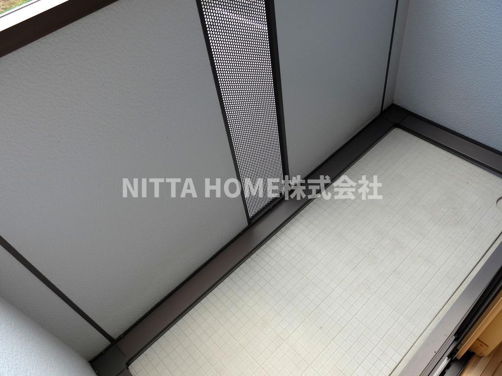 バルコニー　南向きバルコニーは日当たり良好♪