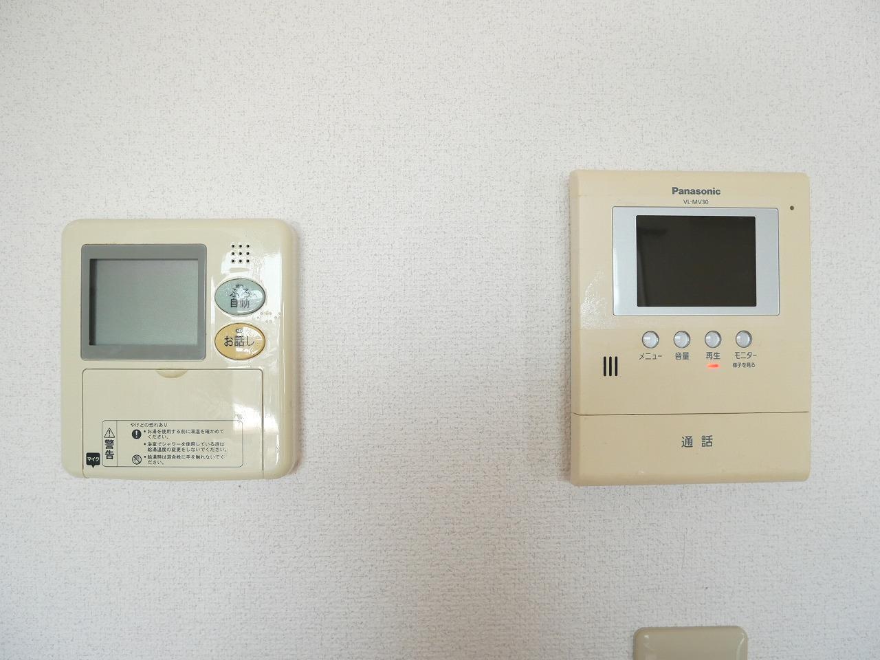 セキュリティ　モニターホン付き