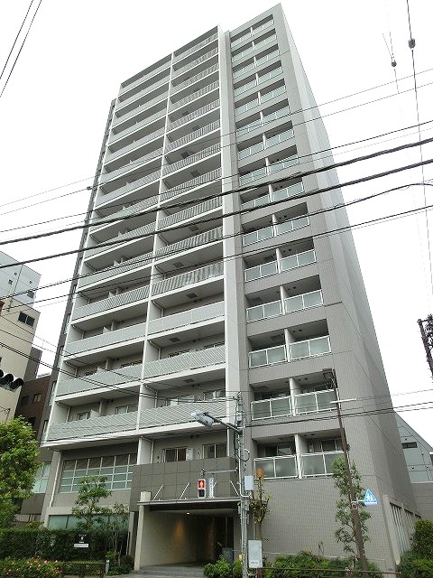 建物外観　パークアクシス元浅草ステージの外観です、ペット２匹可、アップ