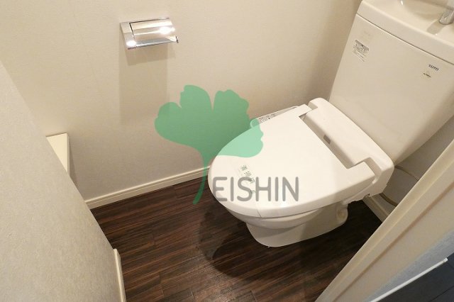 トイレ　清潔感のあるトイレです。