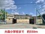 小学校　大森小学校（小学校）まで550m