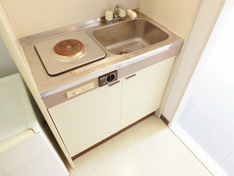 キッチン　写真はＡ棟の写真です。