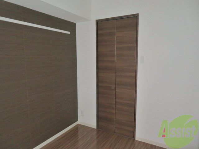 収納　クローゼットがありました。お洋服や荷物はここへ