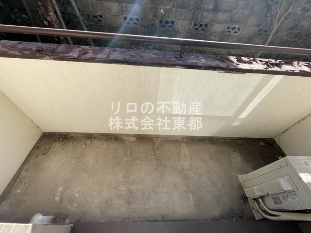 バルコニー　※クリーニング前のお写真です。