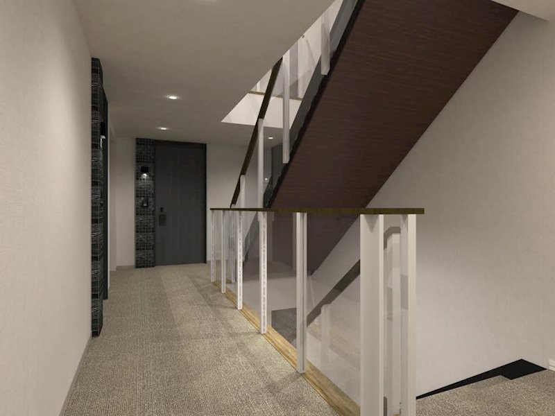 その他共有部分　共用部完成予想図