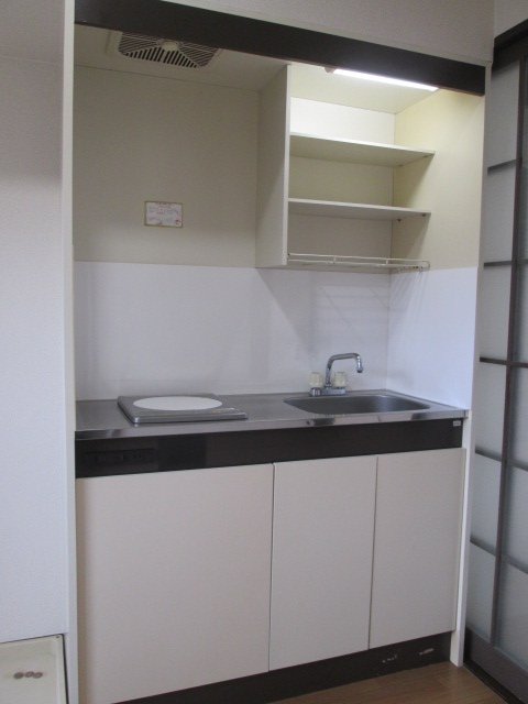 キッチン　1口コンロ付き