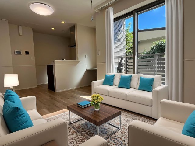 居室・リビング　CG家具の為、実際は家具がつきません