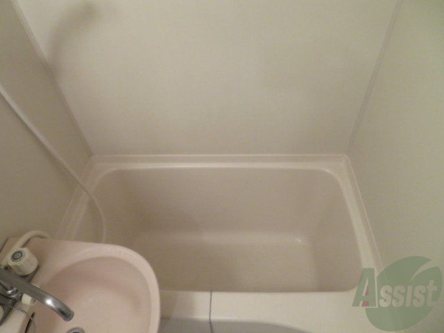 バス・シャワールーム　バスルームは狭すぎず、シャワーも浴びやすそうです。