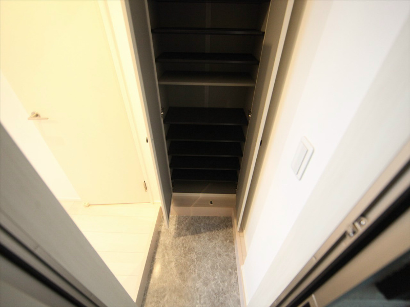 玄関　玄関　シューズボックス付（収納充実してます）