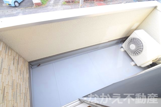 バルコニー　落ち着いた時間を過ごせるバルコニーです