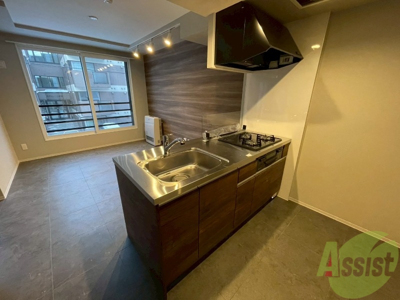 キッチン　システムキッチンなので、すぐお料理に使えます！