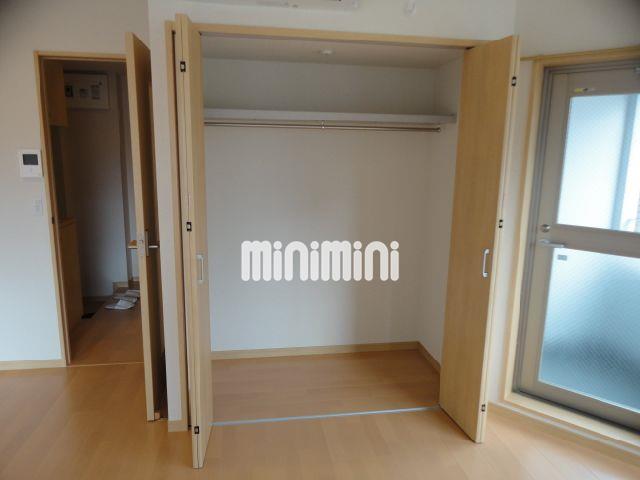 収納　ハンガーがかけられる収納です