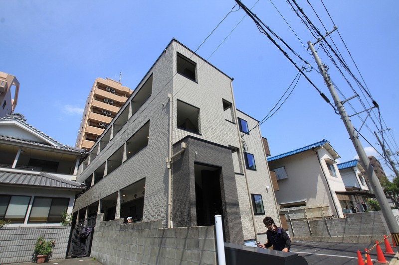 建物外観　建築時パース