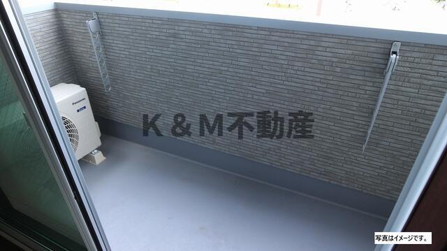 バルコニー　バルコニー付きです