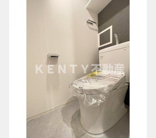 トイレ　ゆったりとした空間のトイレです