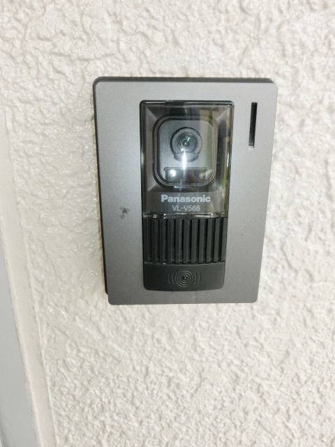 セキュリティ　訪問者の顔がわかるので安心ですね