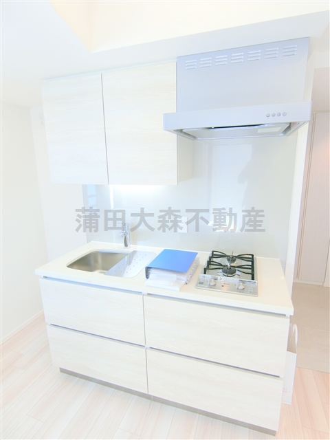 キッチン　2口ガスシステムキッチン