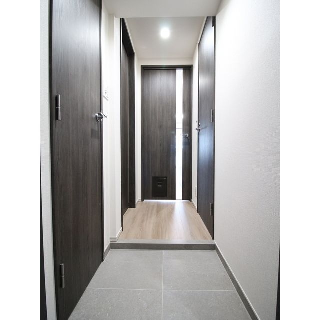 玄関　収納もある玄関です