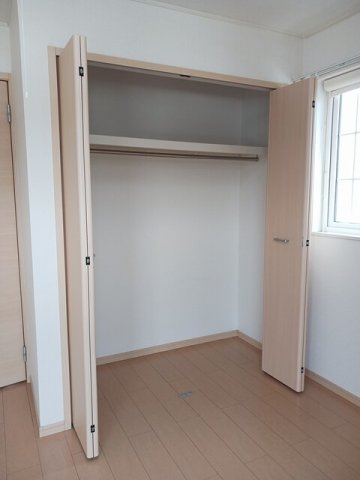 収納　たっぷりとした収納スペースです