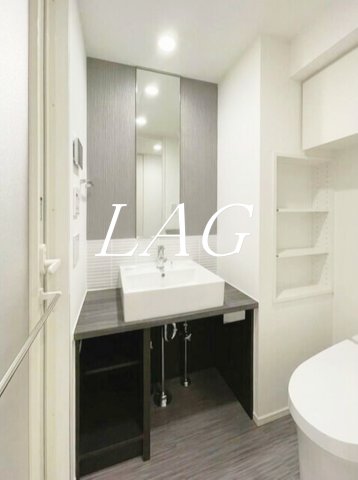 洗面設備　洗面台です。