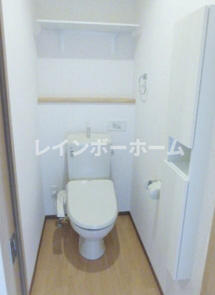 トイレ　トイレもきれいです