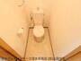 トイレ　ゆったりとした空間のトイレです