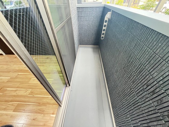 バルコニー　※別部屋の写真です