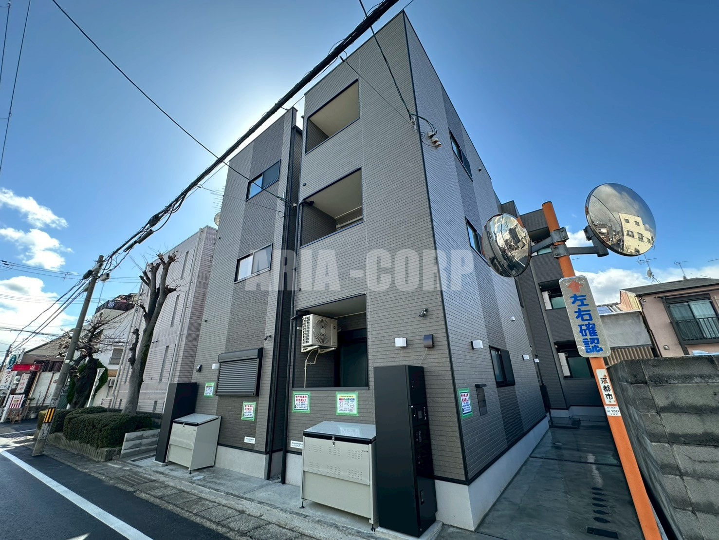 建物外観　2026年完成、大手ハウスメーカー施工のデザイナーズアパート