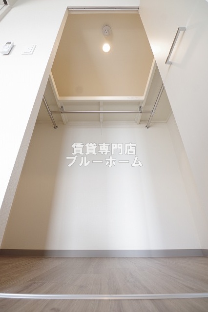 収納　大容量のウォークインクローゼット！