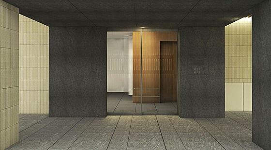 エントランス　【アーバネックス北堀江II】ゆとりのあるエントランスです