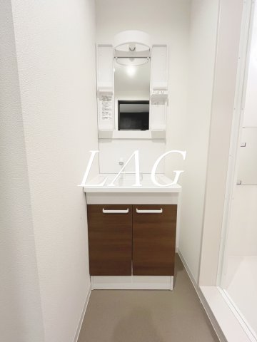 洗面設備　洗面台です。