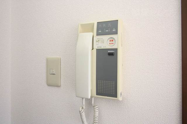 セキュリティ　ドアフォンも付いています。