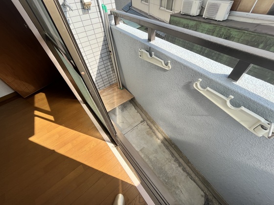 バルコニー　※別部屋の写真です
