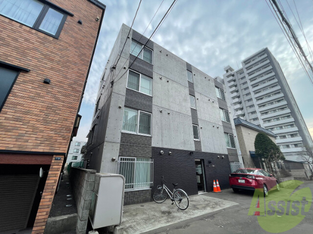 建物外観　札幌市中央区南５条西「ＨａｌｌｅｙＶｉｅｗ」