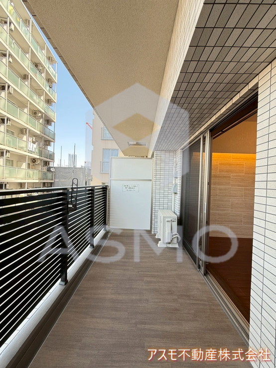 バルコニー　同マンション別部屋参考写真