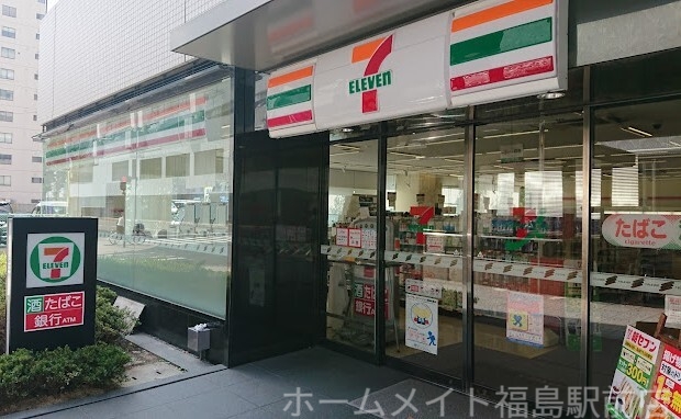コンビニ　セブンイレブン 大阪大手通1丁目店（コンビニ）まで0m
