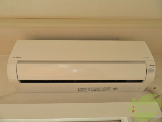 その他設備　エアコンが設置してありますので、寒暖対策もばっちり。